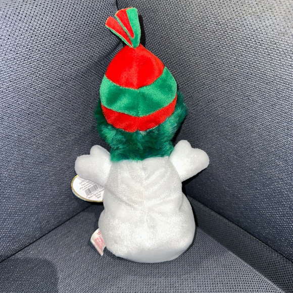 Ty Beanie Baby Snowman Plush Toy Holiday“Snowgirl” 2000 Vintage Christmas H - Picture 7 of 16